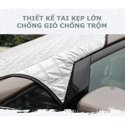 Bạt Chắn Nắng 5D 3 Lớp Kính Lái oto Có Tráng Nhôm Hắt nắng
