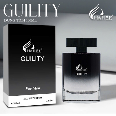 Nước Hoa Nam CHARME GUILITY 100ml Lưu Hương Lâu Lịch Lãm, Nam Tính_Nước Hoa Chính Hãng