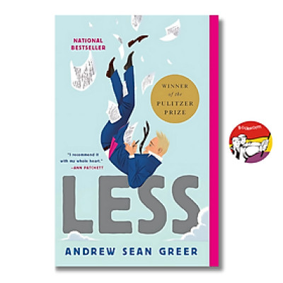 Sách - Less: A Novel by Andrew Sean Greer (WINNER OF THE PULITZER PRIZE) | Contemporary Fiction in English / Ngoại văn Nhập khẩu