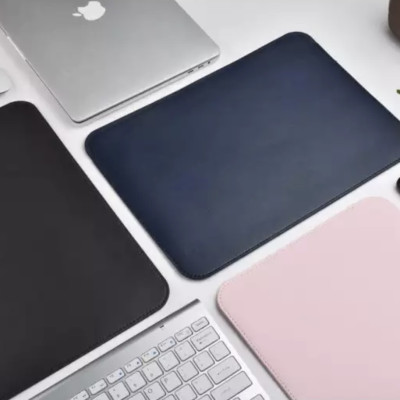 Bao Da Skin Pro Slim Stand Sleeve Dành Cho Macbook Chất Liệu Da PU Mịn, Nắp Từ Tính Có Chân Đế Có Thể Tự Điều Chỉnh - Hàng Chính Hãng