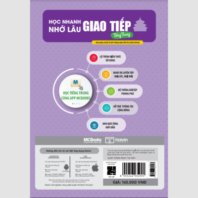 Sách - Học Nhanh Nhớ Lâu Giao Tiếp Tiếng Trung - Ứng Dụng Sơ Đồ Tư Duy Giao Tiếp Và Luyện Thi HSK - MCBooks