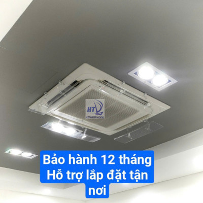 Tấm cản gió điều hòa âm trần trong suốt - (sản phẩm gồm: 1 cánh chắn gió cho 1 cửa ra của máy âm trần)