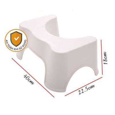 Ghế kê chân toilet chống táo bón - Ghế kê chân đi vệ sinh - Ghế kê chân làm nail