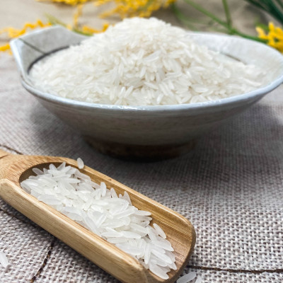 Gạo Gia Đình - Túi 5kg - Dẻo Vừa, Tơi Cơm, Thơm Nhẹ