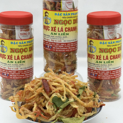 Đặc sản Phan Thiết - Mực Xé Lá Chanh Gói 50 Gram Sản Phẩm Trải Nghiệm Đã Chế Biến Ăn Liền Ngon Ơi Là Ngon. Hạn Sử Dụng 12 Tháng Kể Từ Ngày Đặt Hàng - OCOP 4 Sao