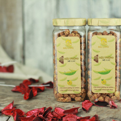 Combo 3 Hũ Đậu Phộng Mè Cay Hải Long (250g / Hũ)